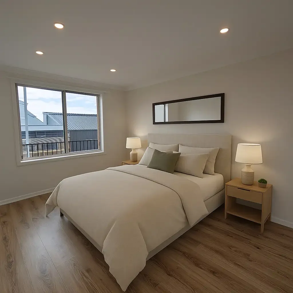 Fairfield 2房 一楼便利位置 开敞采光生活区 三菱空调舒适 紧凑厨房储物 主卧带柜 次卧灵活 家庭办公佳选 设备齐全浴室 私人停车位 靠近Fairfield Village 公园步道 Ideal value packed investment at 191 Arthur St Fairfield