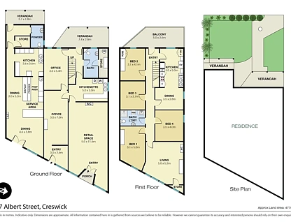 67 Albert Street, Creswick, Ballarat, 4 ਕਮਰੇ, 2 ਬਾਥਰੂਮ, Apartment
