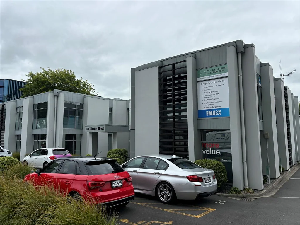 Hamilton Central Profile with Parking on Tristram