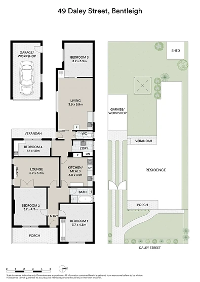 49 Daley Street, Bentleigh, VIC 3204, 4房, 1浴, House