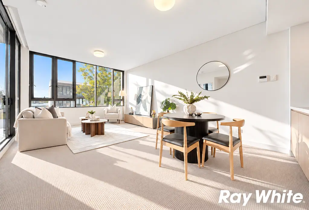 Rosebery 1બેડરૂમ Sunlit North-West Retreat with Oversized Living, Study & Balcony !!!