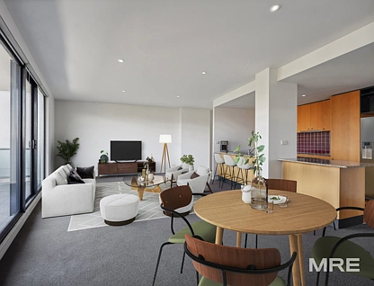 405/8 Howard Street, Richmond, Inner East Melbourne, 2 ห้องนอน, 1 ห้องน้ำ, Apartment