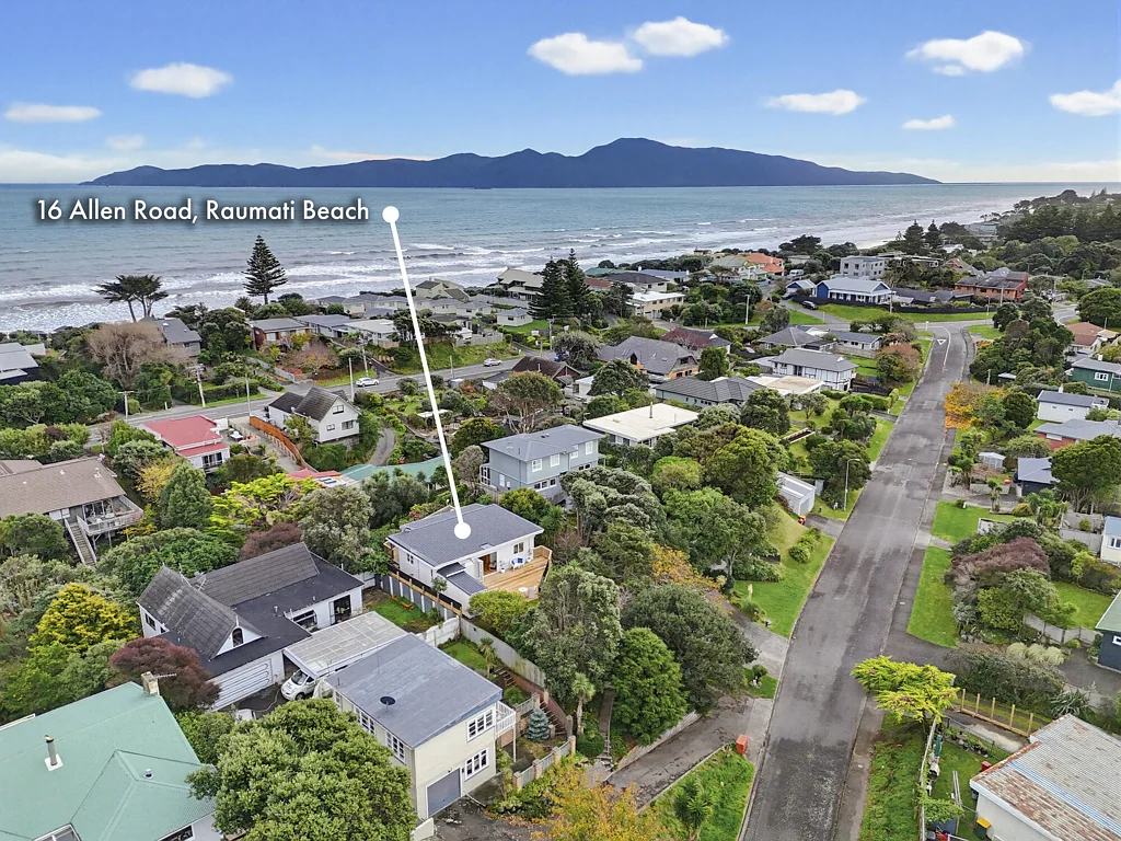 Raumati Beach 3房  A coastal classic reimagined!