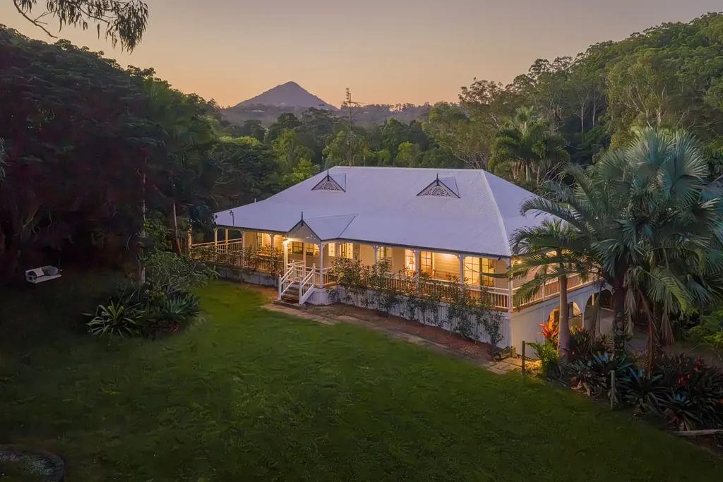Eumundi 5Moenga Contemporary Queenslander, set on 27 acres only minutes to Noosa.