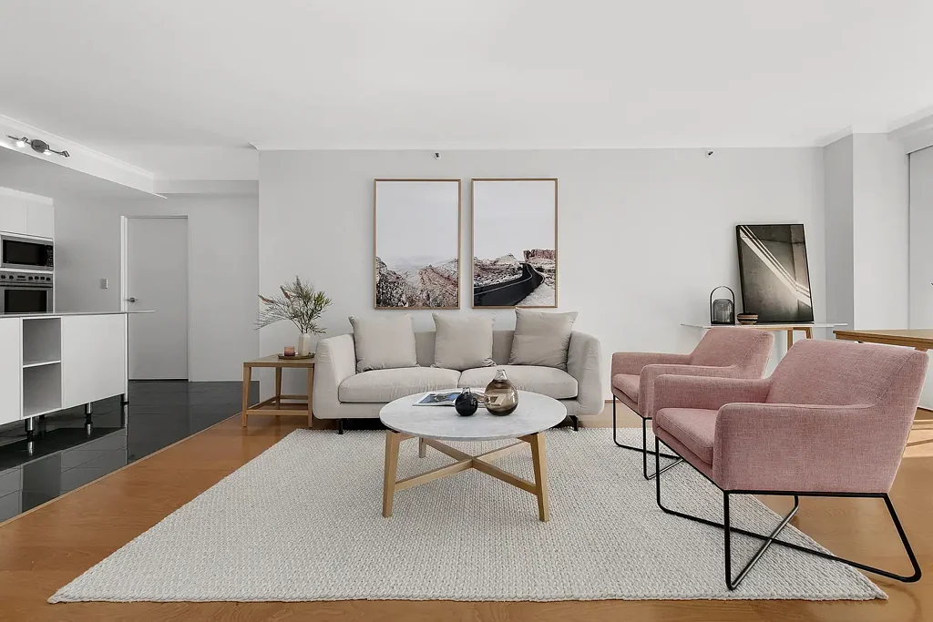Unfurnished two bedroom apartment with lock up garage