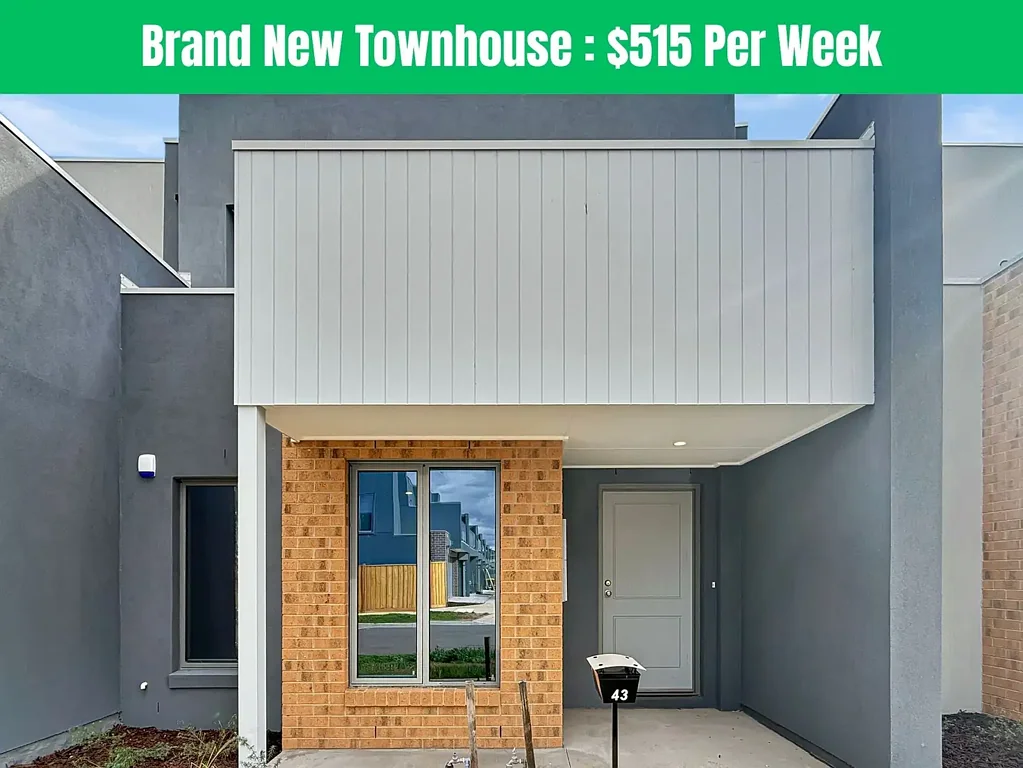🏡 Brand New 3-Bedroom Townhouse in Wollert