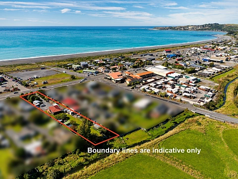 Kaikoura 3房  Huge 2125m2 section & cosy family home 