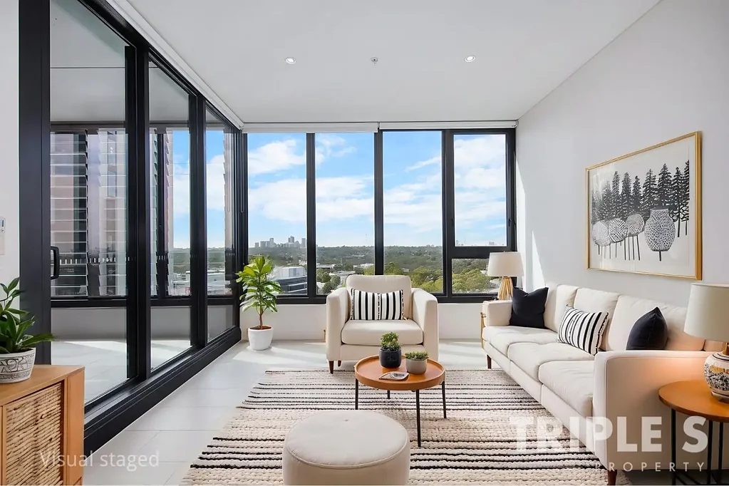 North Ryde 1部屋 Skyline Serenity: One bed apartment with Breathtaking City Views
Private inspection available anytime.