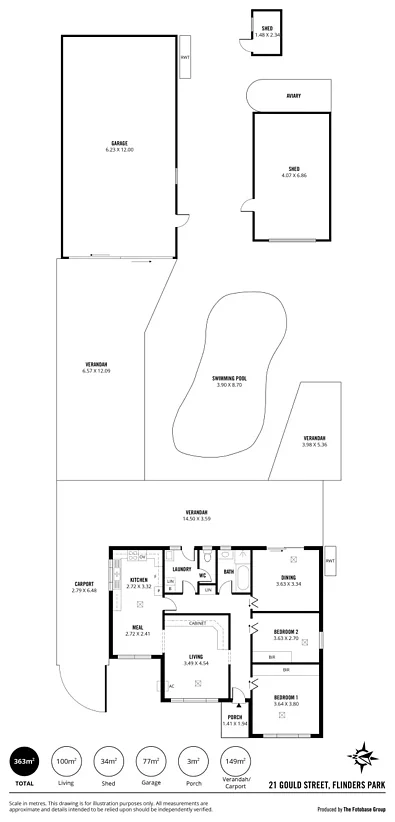 21 Gould Street, Flinders Park, SA 5025, 3 Schlafzimmer, 1 Badezimmer, House