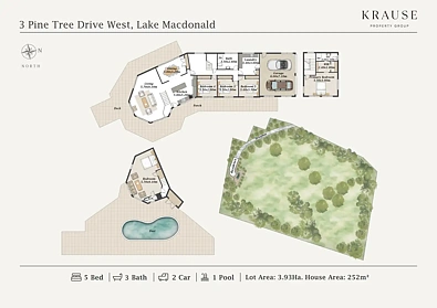 3 Pine Tree Drive West, Lake Macdonald, QLD 4563, 5 rūma, 3 rūma horoi, House