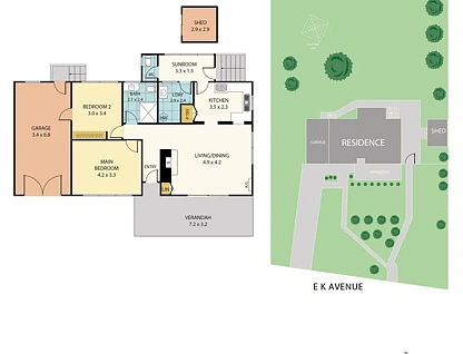 11 E K Avenue, Charlestown, NSW 2290, 2房, 1浴, House