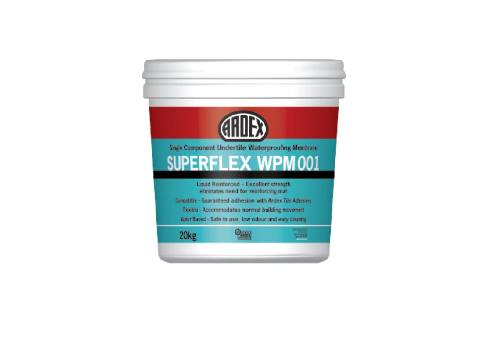 ARDEX Superflex WPM 001 - 预混、丙烯酸、液体防水膜