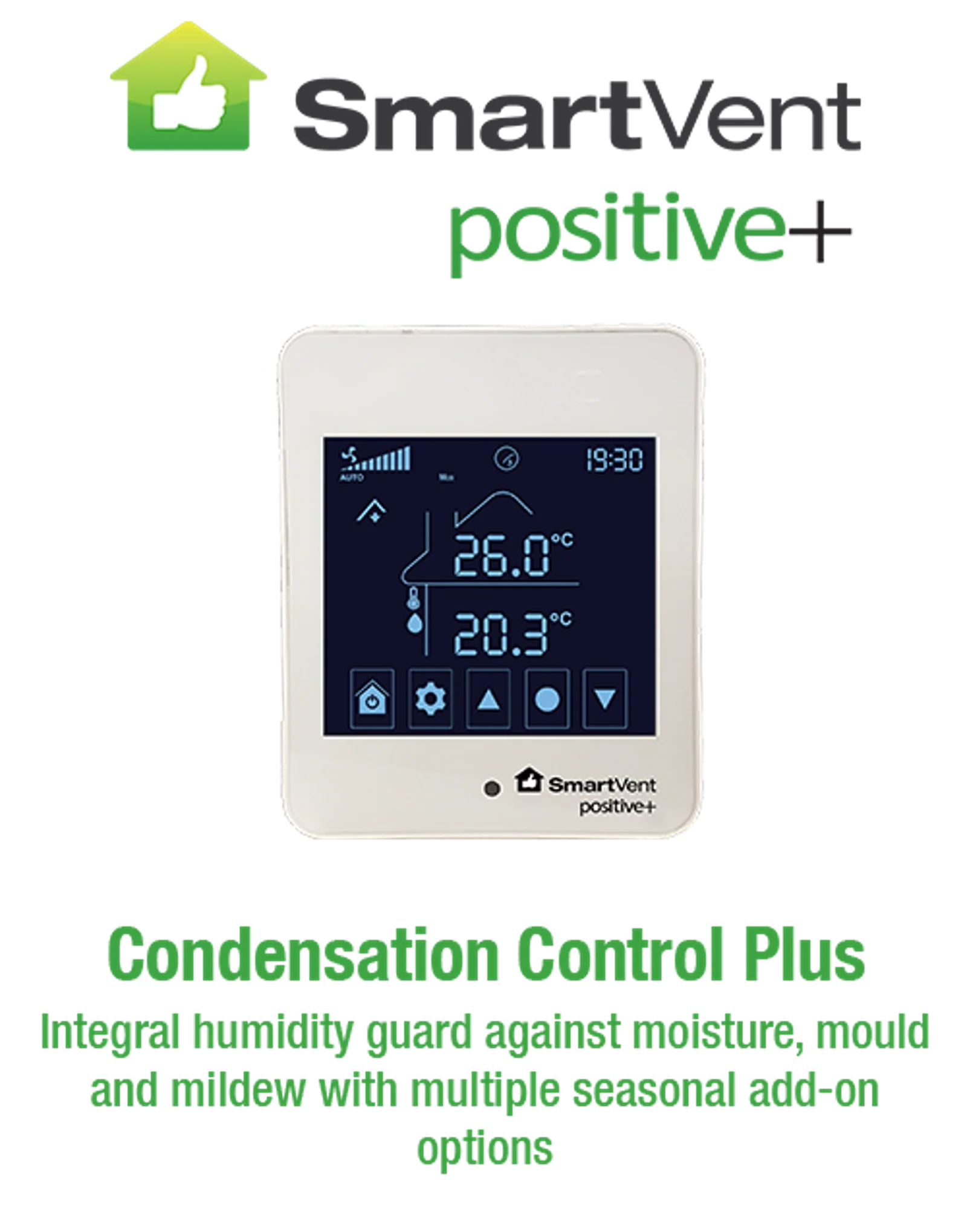 SmartVent Positive+ 家庭新风系统